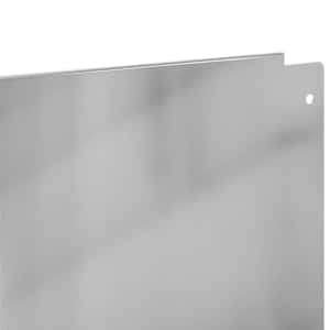 Okraj trávníku 10 pcs 100 x 15 cm Ocel Stříbrná - obrázek 6