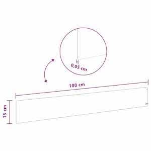 Okraj trávníku 10 pcs 100 x 15 cm Ocel Stříbrná - obrázek 9