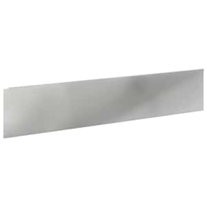 Okraj trávníku 10 pcs 100 x 22 cm Ocel Stříbrná - obrázek 5