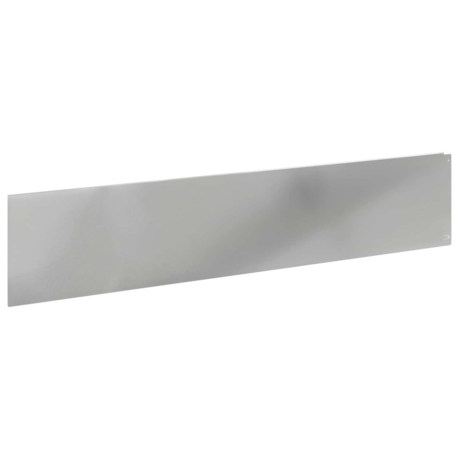 vidaXL Obrubník trávnika 20 ks 100 x 22 cm Oceľ Strieborná