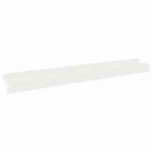 vidaXL Murupiire 10 tk 100 x 10 x 8 cm Teras Valge