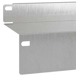 Okraj trávníku 10 pcs 100 x 10 x 8 cm Ocel Stříbrná - obrázek 6