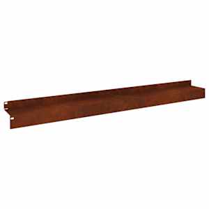 vidaXL Murupiire 10 tk 100 x 10 x 8 cm Teras Rooste