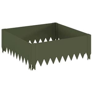 vidaXL Murupiire 60 x 60 x 20 cm Teras Oliiviroheline