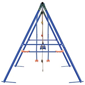 Houpací set na zahradu Vícebarevný 330 x 185 x 185 cm Ocel a PE - obrázek 5