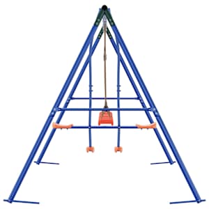 Houpací set na zahradu Vícebarevný 330 x 185 x 185 cm Ocel a PE - obrázek 5