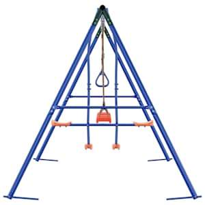 Houpací set na zahradu Vícebarevný 330 x 185 x 185 cm Ocel a PE - obrázek 5