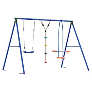 Houpací set na zahradu Vícebarevný 263 x 185 x 185 cm Ocel a PE - obrázek 6