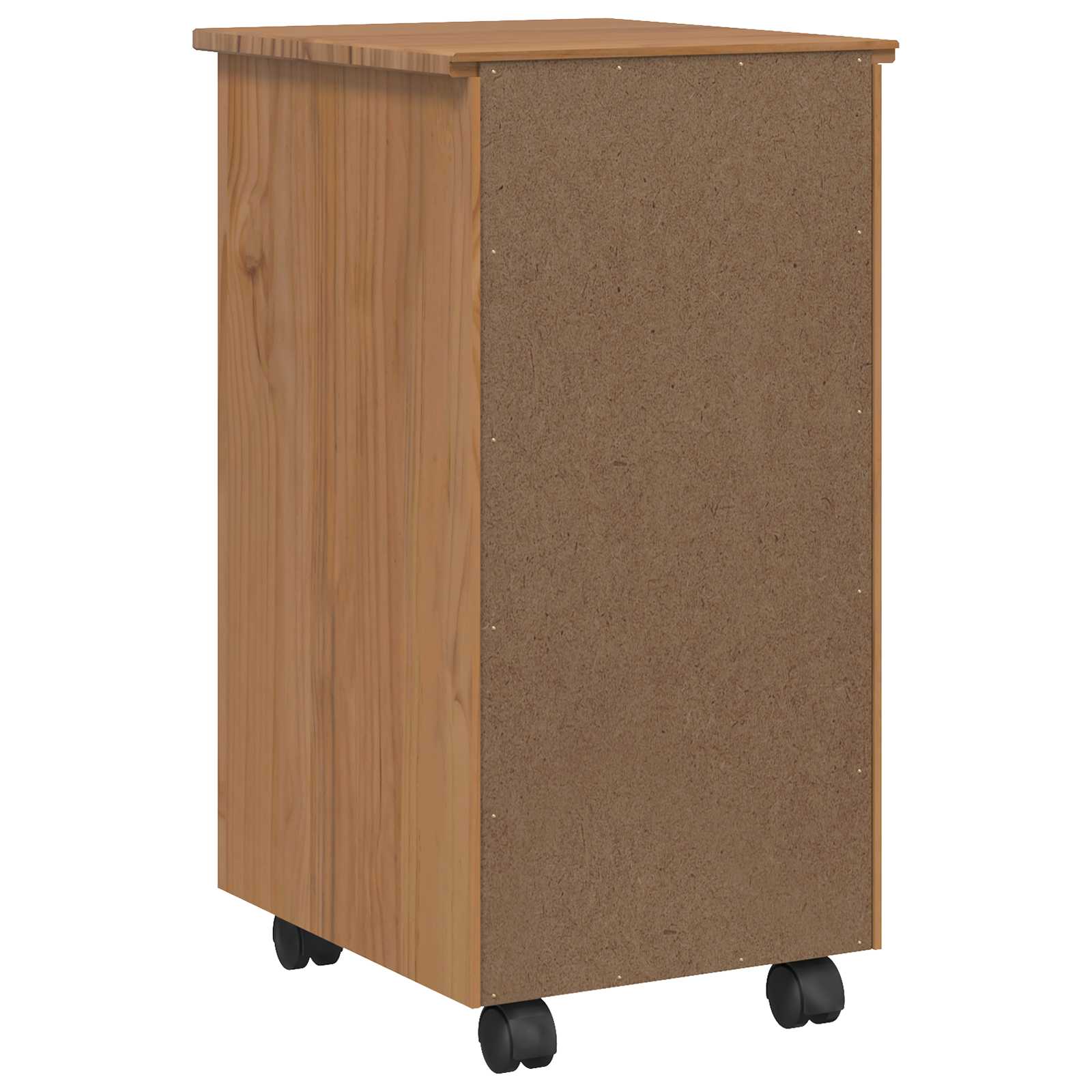 Rolkast met lades CORONA Massief grenenhout en engineered wood image 6