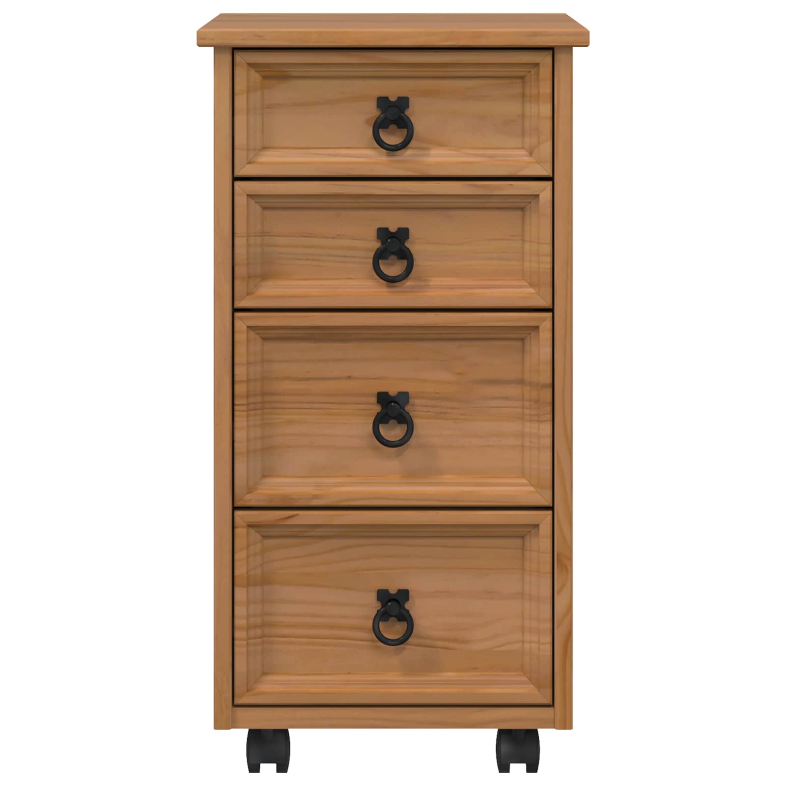 Rolkast met lades CORONA Massief grenenhout en engineered wood image 4