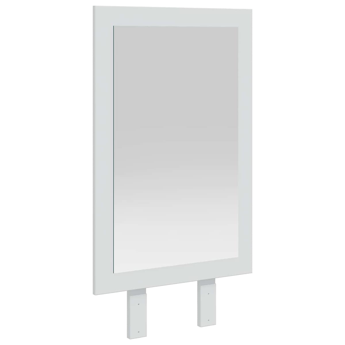 Spejl FAUSKE Hvid 43 x 3,5 x 77 cm Rektangulær - Billede 2