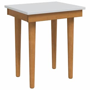 vidaxl Meiklaud Tool FAUSKE Valge 40 x 33 x 45 cm Toekas m&auml;nnipuit