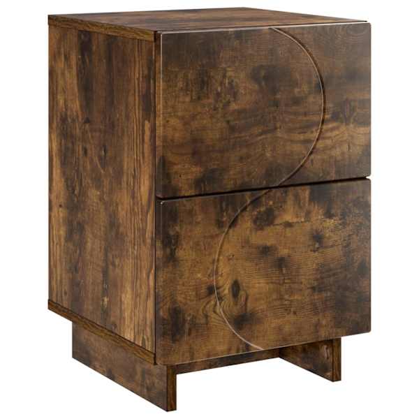 vidaXL &Ouml;&ouml;lambi kapp Suitsutatud tamm 33,5 x 34,5 x 50 cm Tehispuit