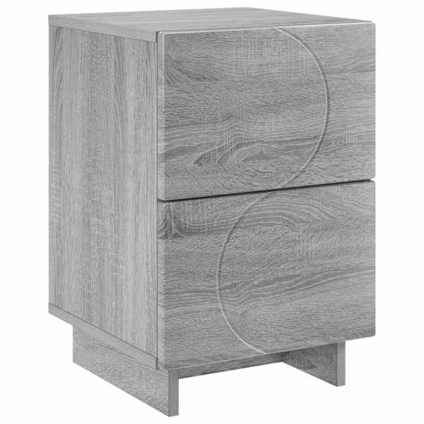 vidaXL &Ouml;&ouml;lambi kapp Hall Sonoma 33,5 x 34,5 x 50 cm Tehispuit