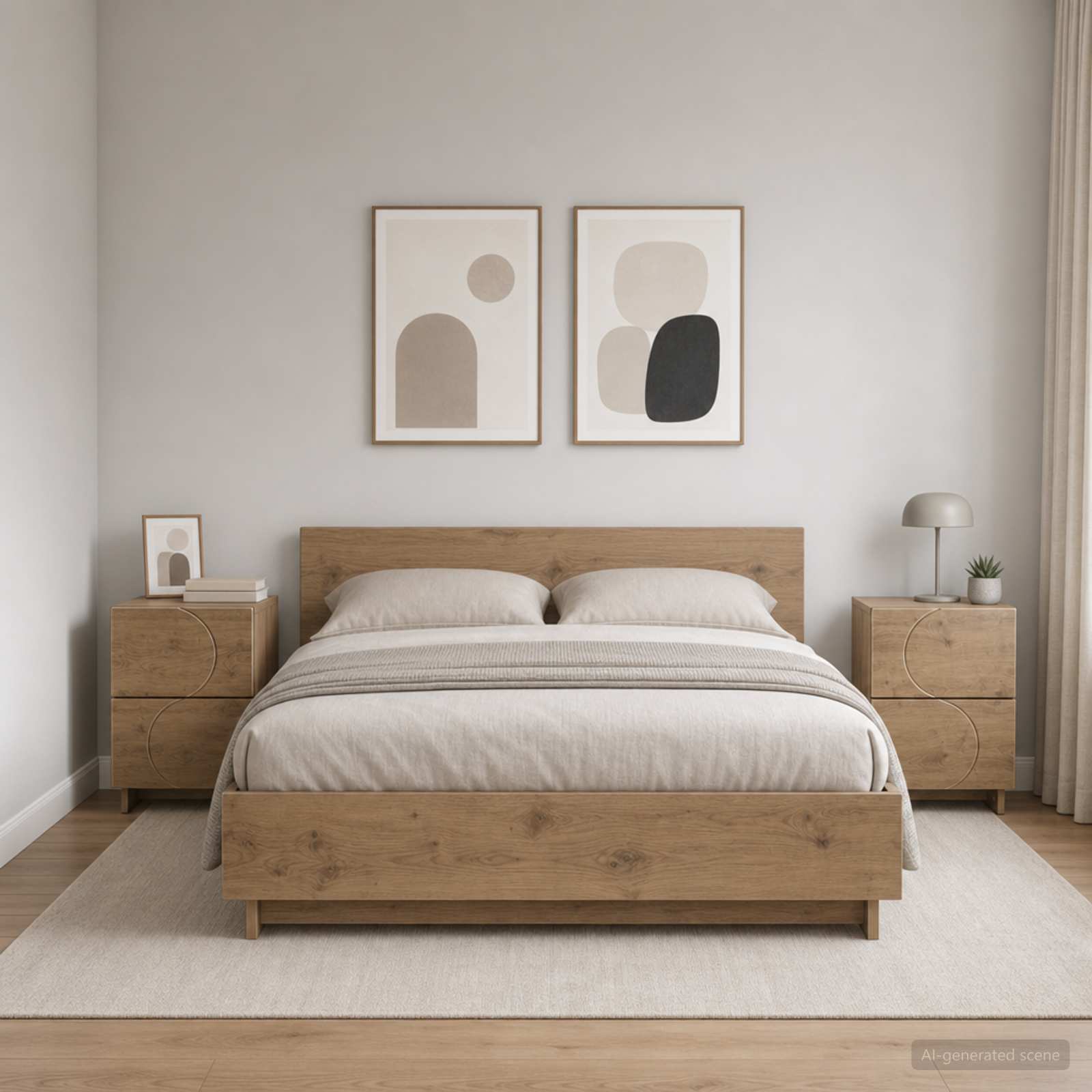 vidaXL Nachttisch 2 Stk. Artisan-Eiche 33,5 x 34,5 x 50 cm