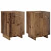 vidaXL &Ouml;&ouml;kapp 2 tk Vana puit 33,5 x 34,5 x 50 cm Tehispuit