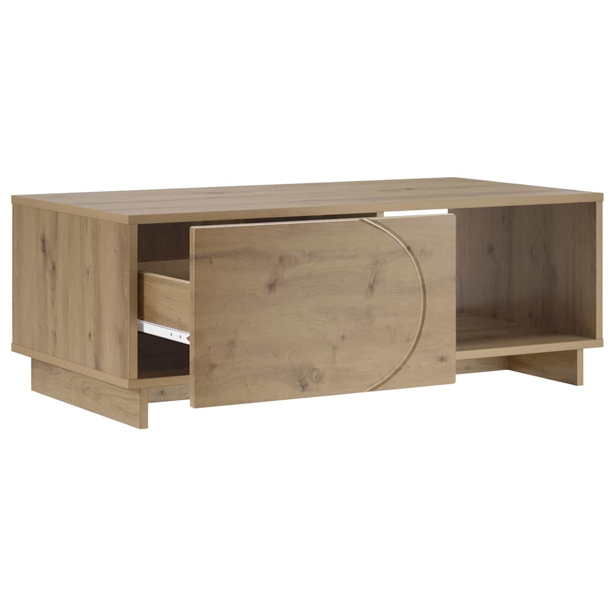 Sofabord 95 x 50,5 x 35 cm Konstrueret træ - Billede 3
