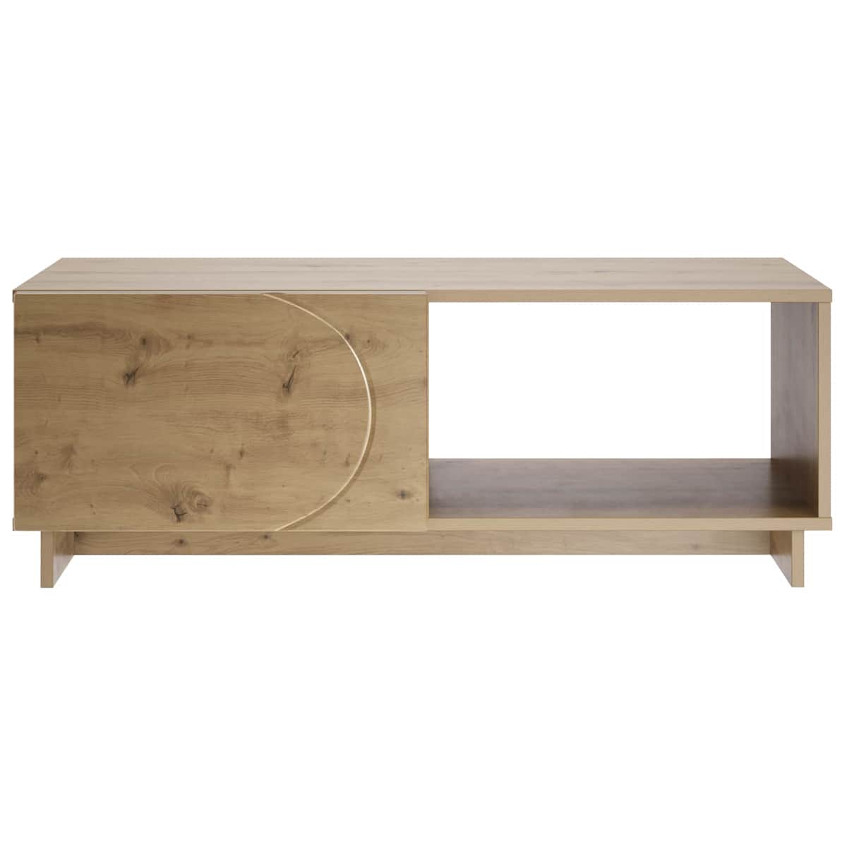 Sofabord 95 x 50,5 x 35 cm Konstrueret træ - Billede 4