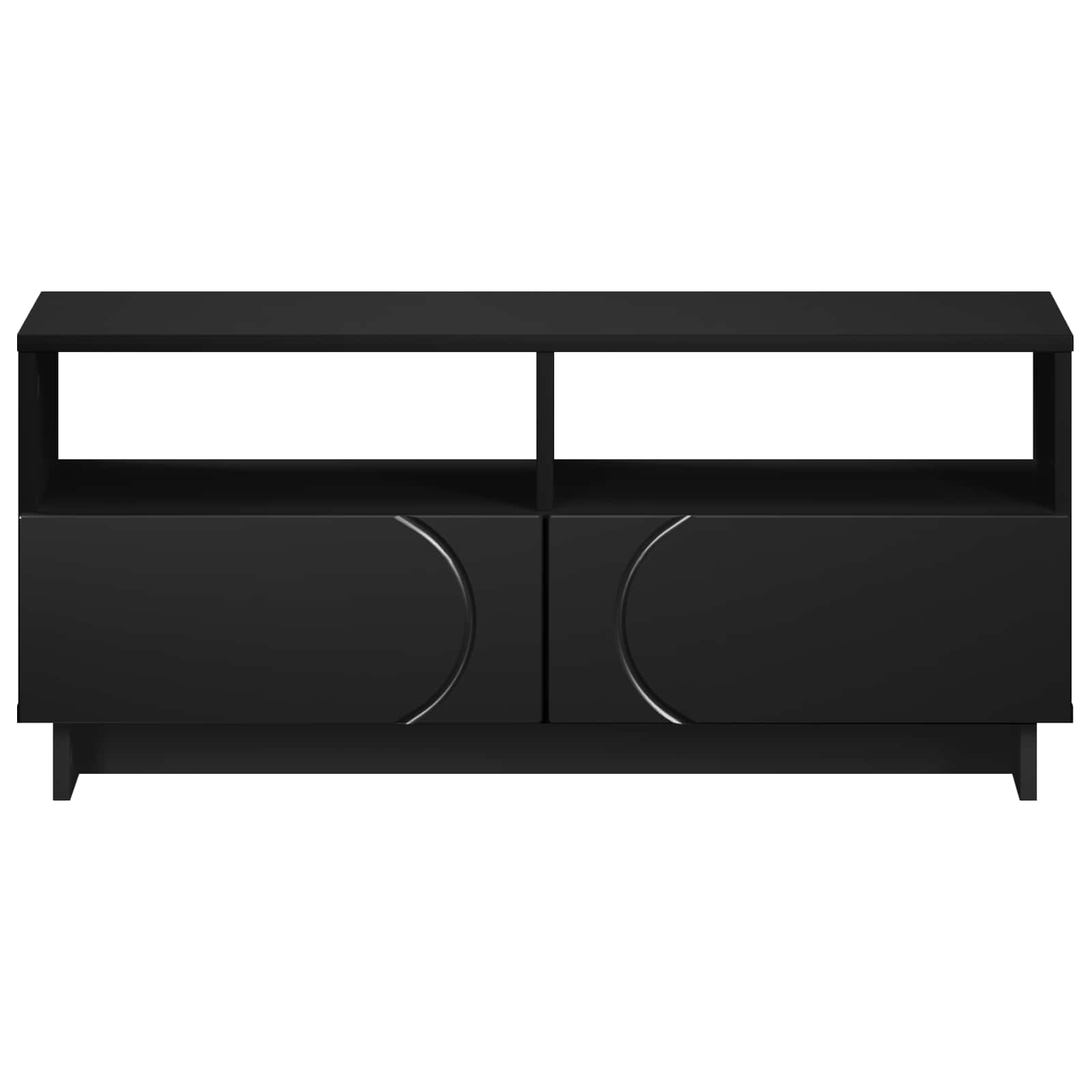 TV stojalo 90 x 34,5 x 40 cm Črna Inženirski les