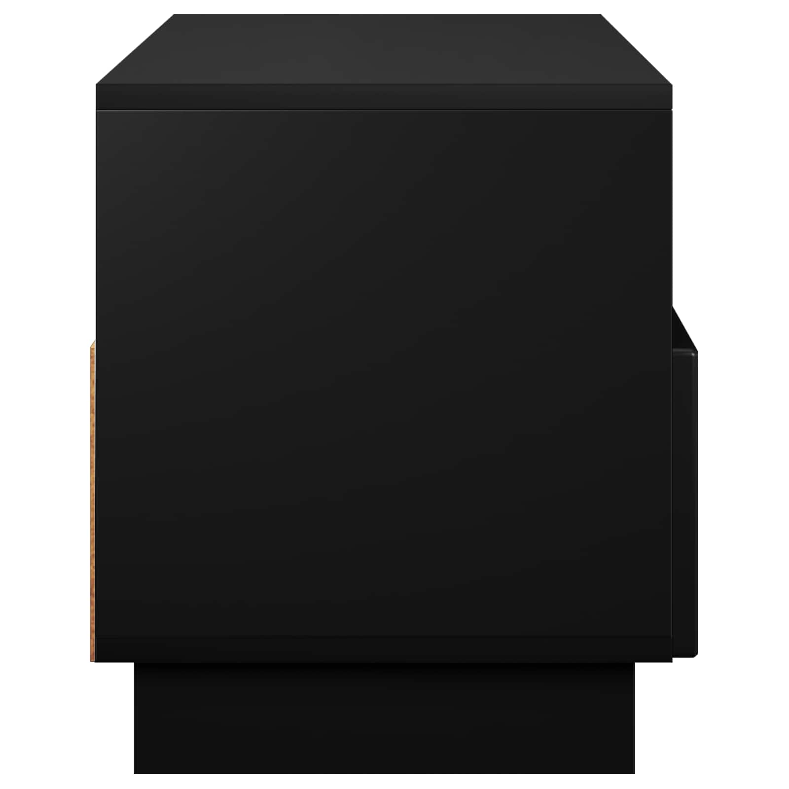 TV stojalo 90 x 34,5 x 40 cm Črna Inženirski les