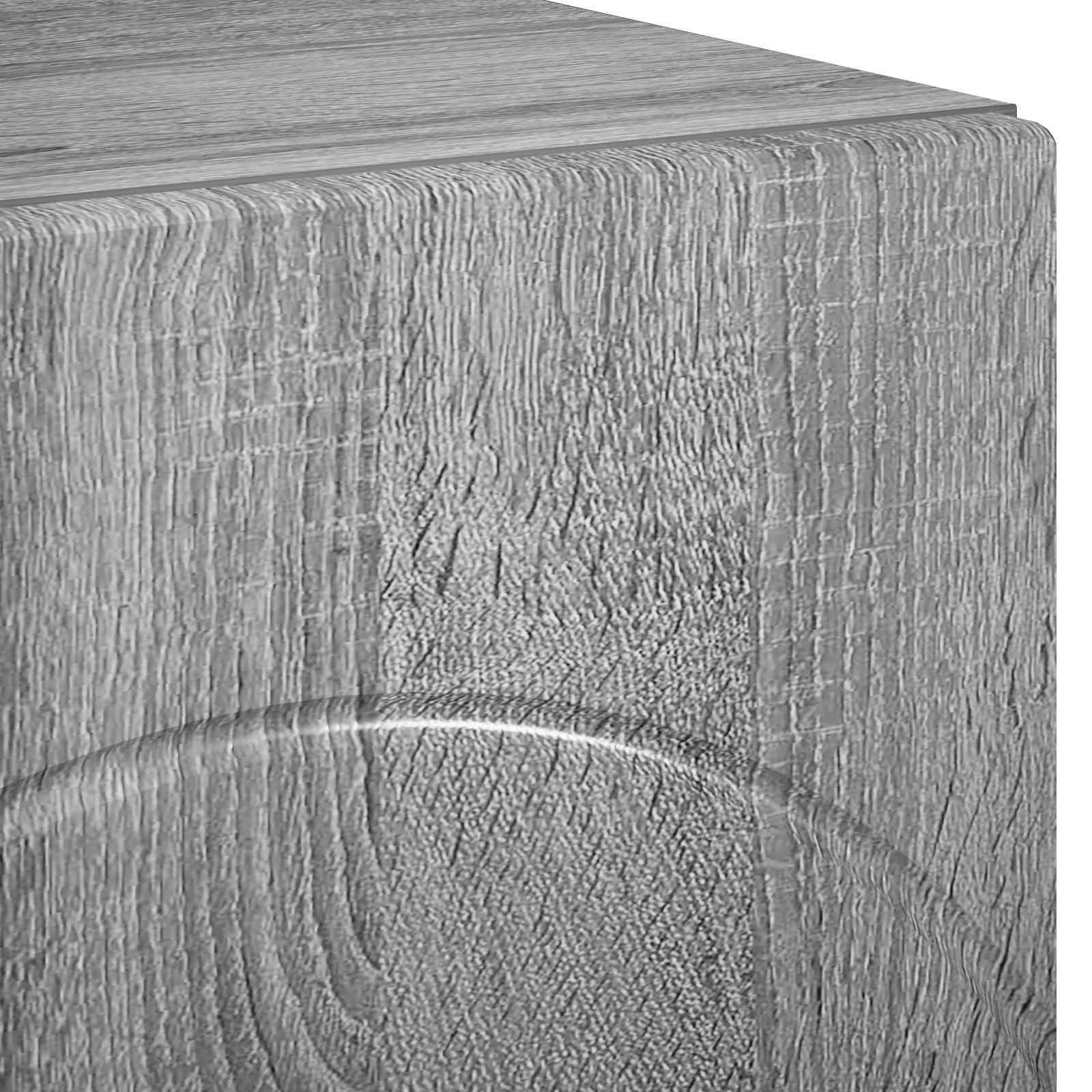 TV stojalo 140 x 34,5 x 40 cm Siva Sonoma Inženirski les