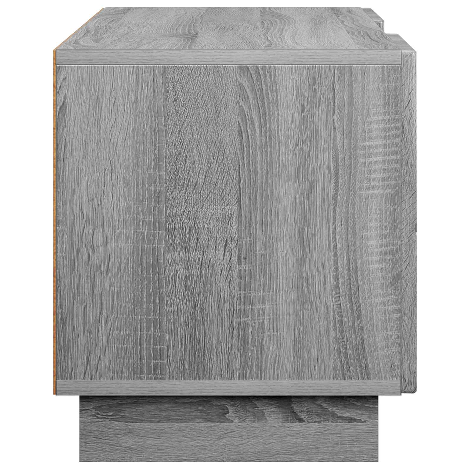 TV stojalo 140 x 34,5 x 40 cm Siva Sonoma Inženirski les