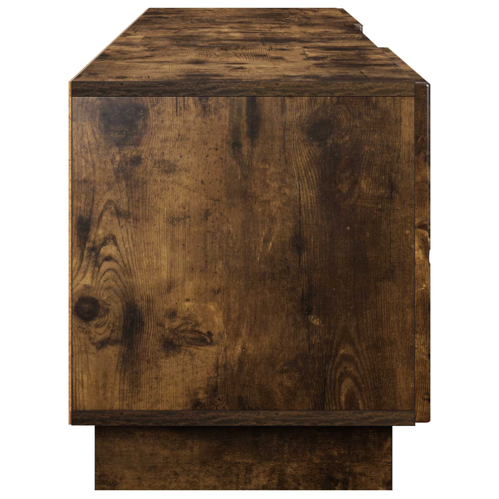 TV stojalo 180 x 34,5 x 40 cm Dimljen hrast Inženirski les