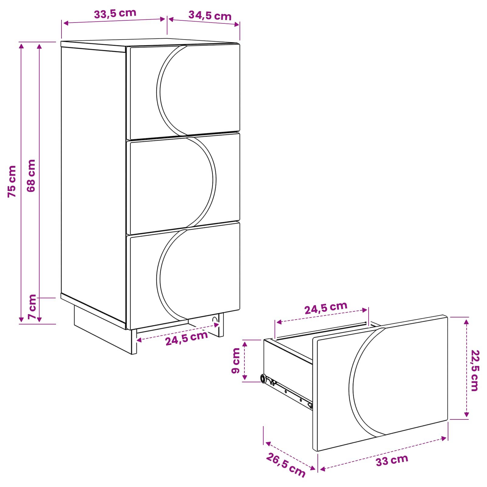 Sideboard size guide