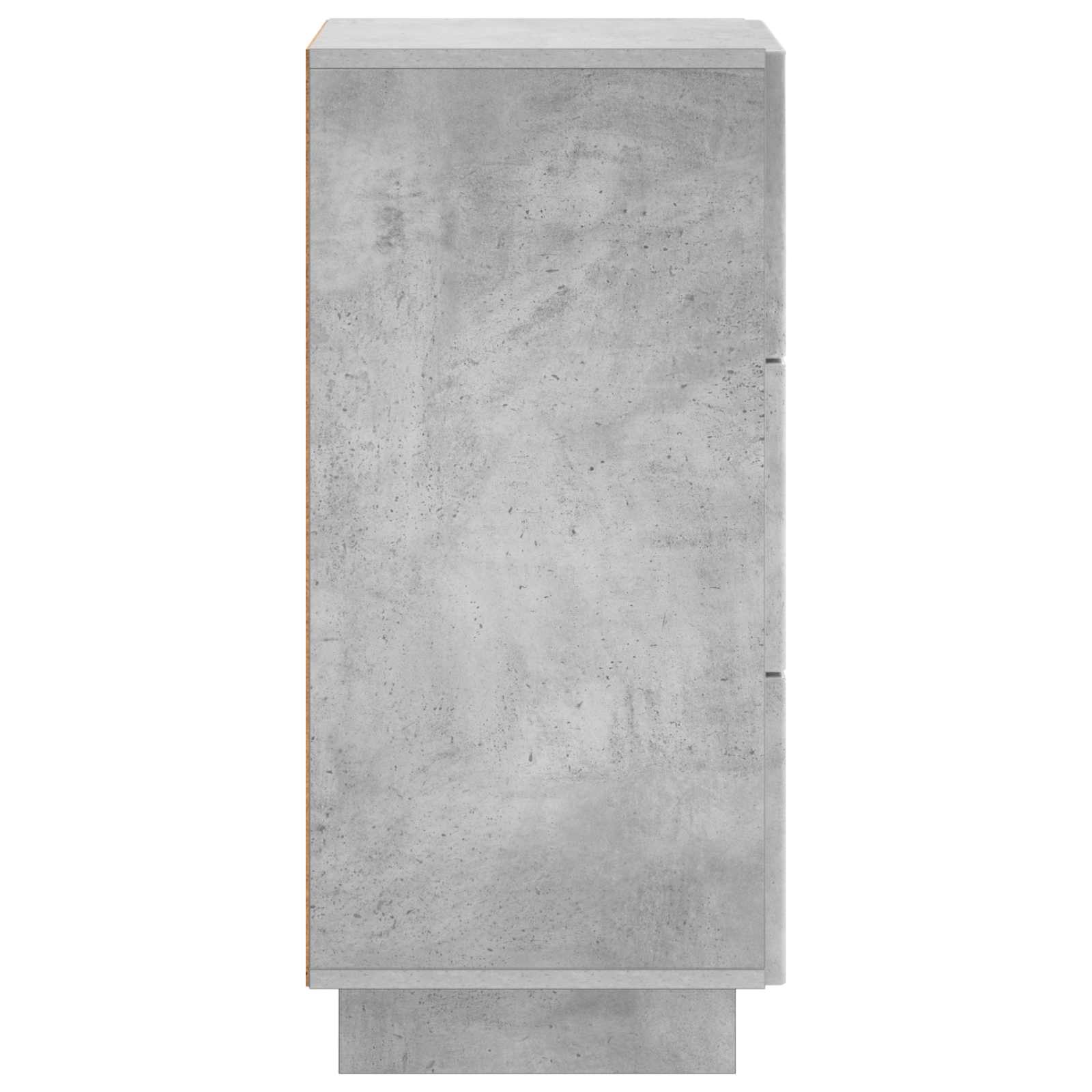 Komoda Betonsko siva 33,5 x 34,5 x 75 cm Inženirski les