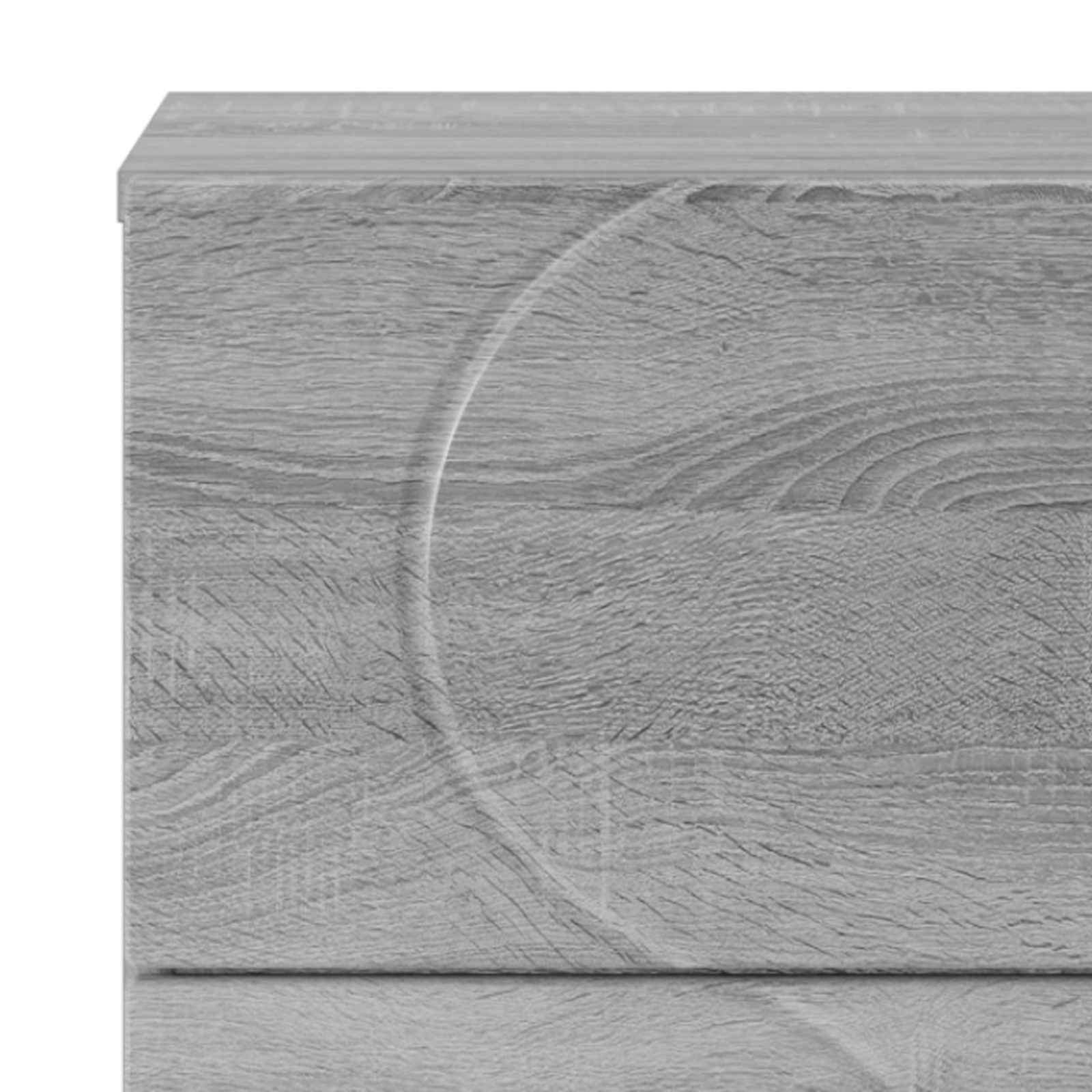 Komoda Siva Sonoma 33,5 x 34,5 x 75 cm Inženirski les
