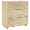 vidaXL K&uuml;lgkapp Sonoma tamm 70 x 38 x 75 cm Tehispuit