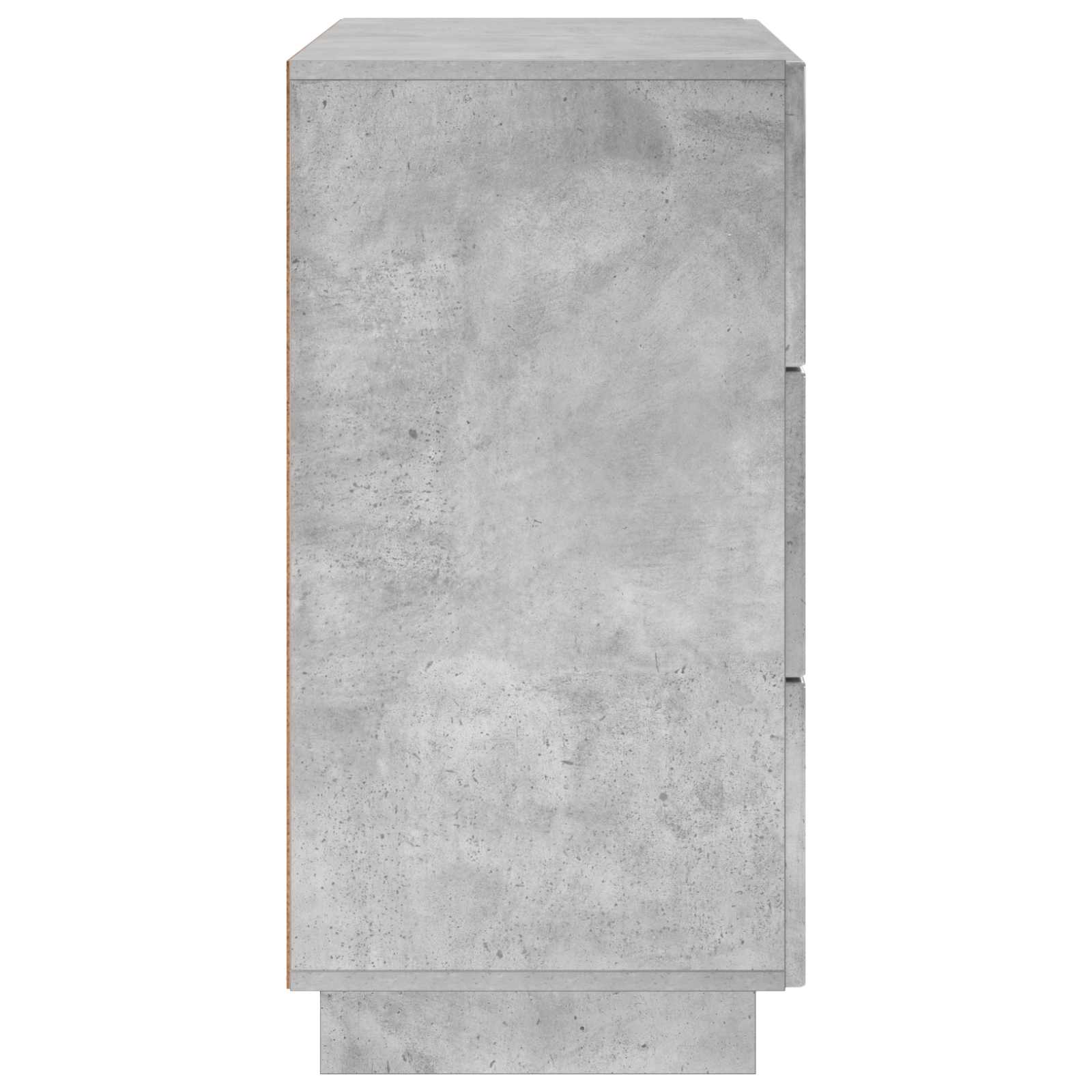 Komoda Betonsko siva 70 x 38 x 75 cm Konstruiran les