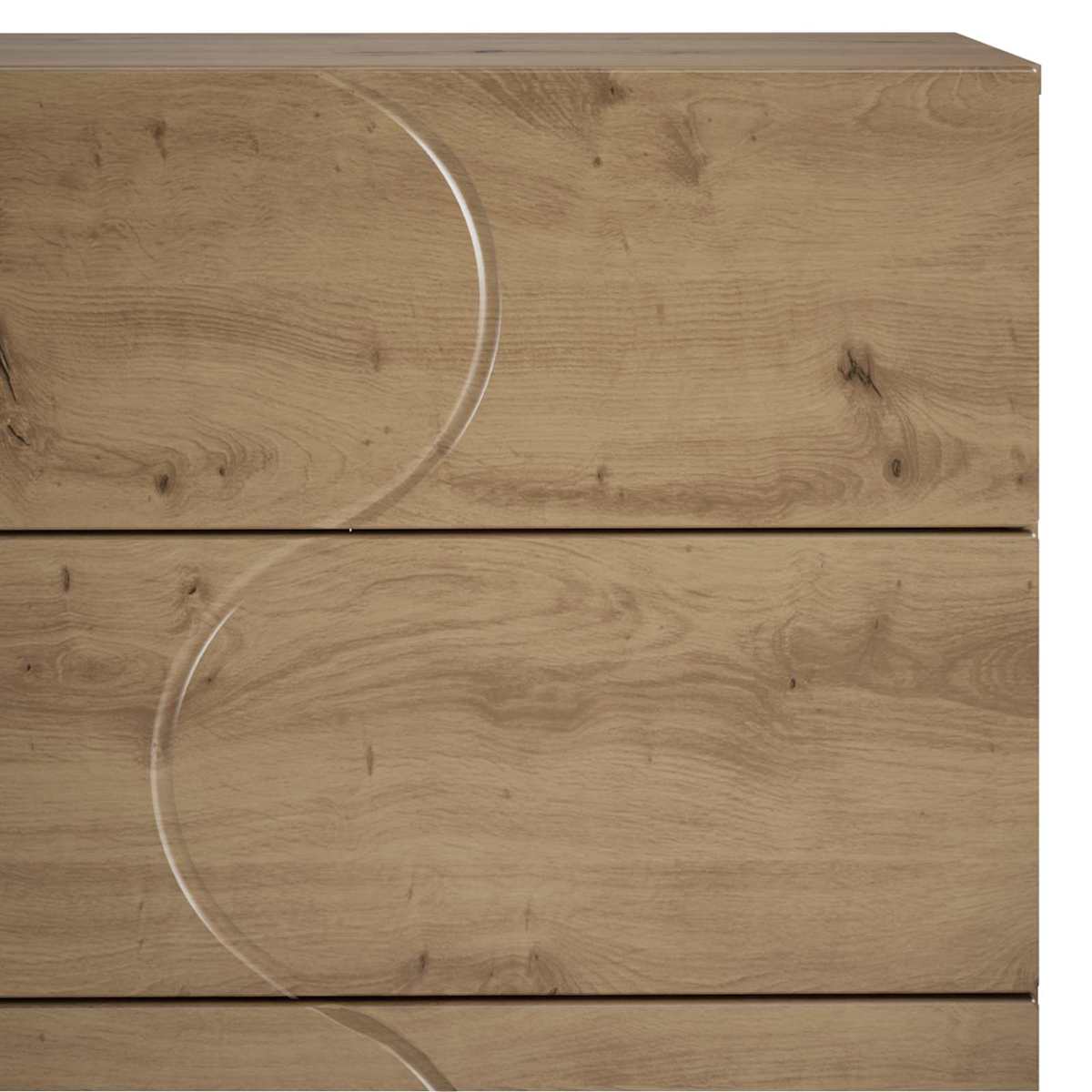 Skænk 70 x 38 x 75 cm Konstrueret træ - Billede 8