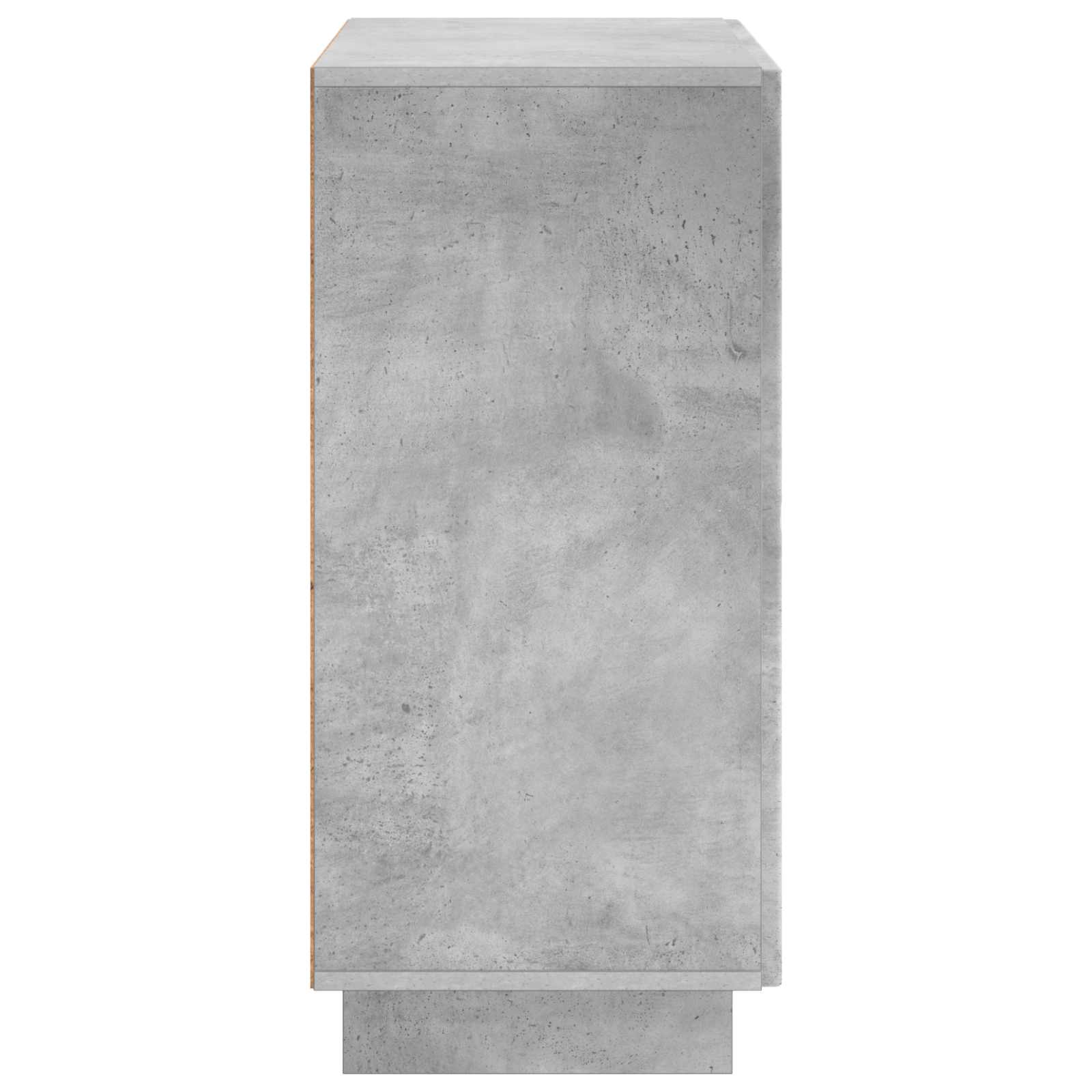 Komoda Betonsko siva 67 x 34.5 x 75 cm Konstruiran les