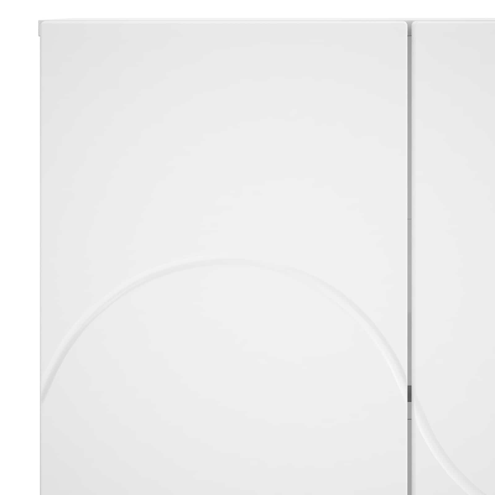 Komoda Bela visok sijaj 67 x 34.5 x 75 cm Konstruiran les