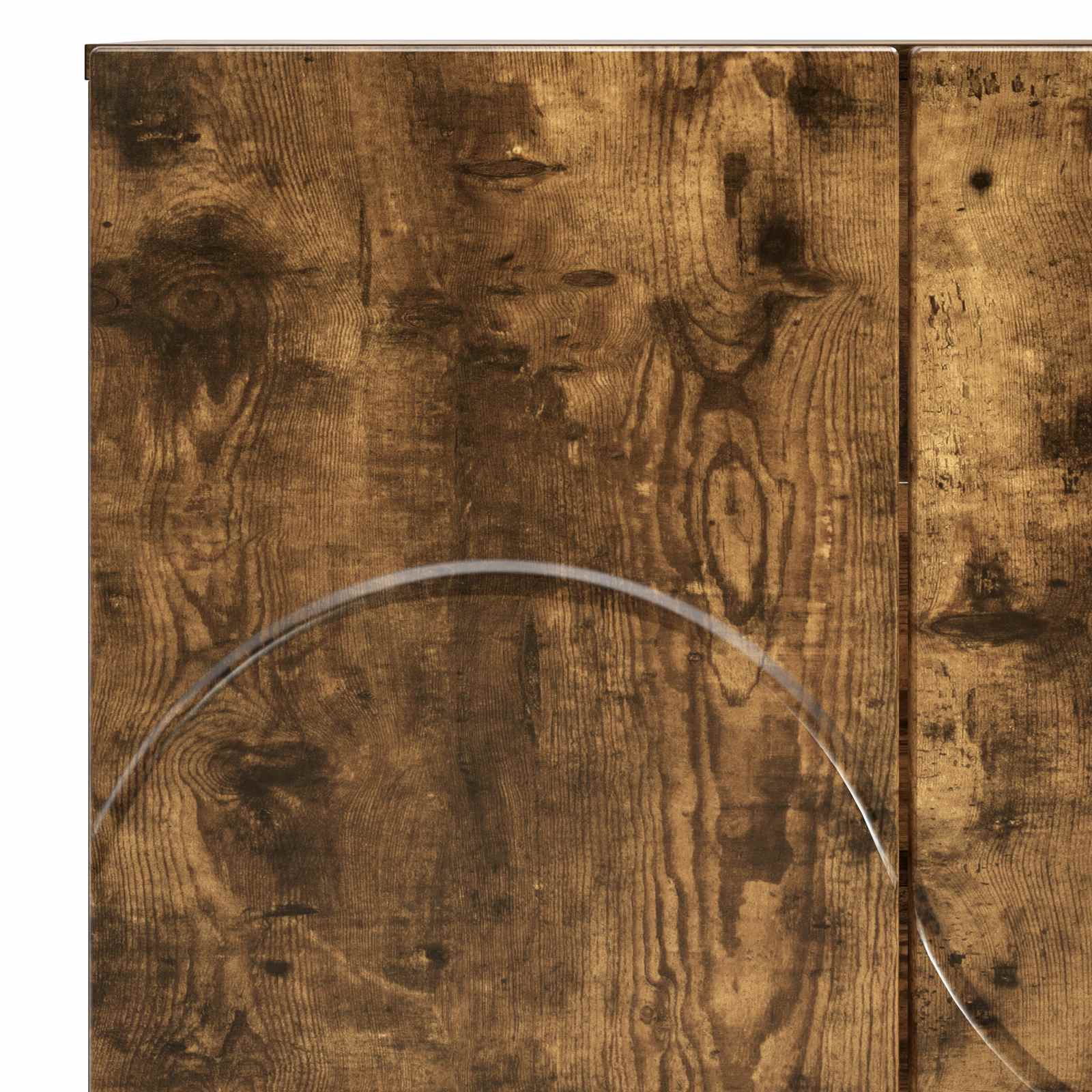 Komoda Dimljen hrast 67 x 34.5 x 75 cm Konstruiran les