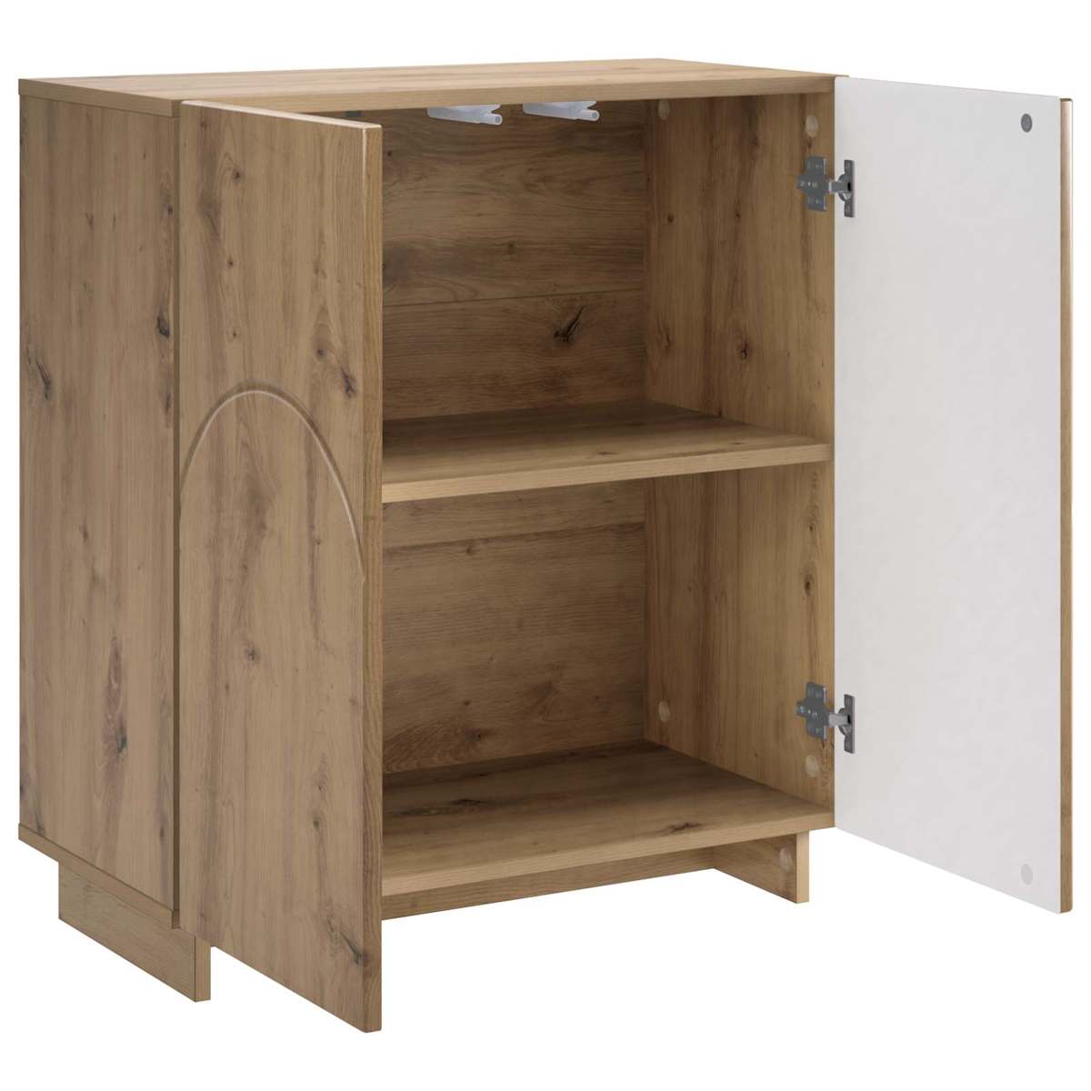 Skænk 67 x 34,5 x 75 cm Konstrueret træ - Billede 3