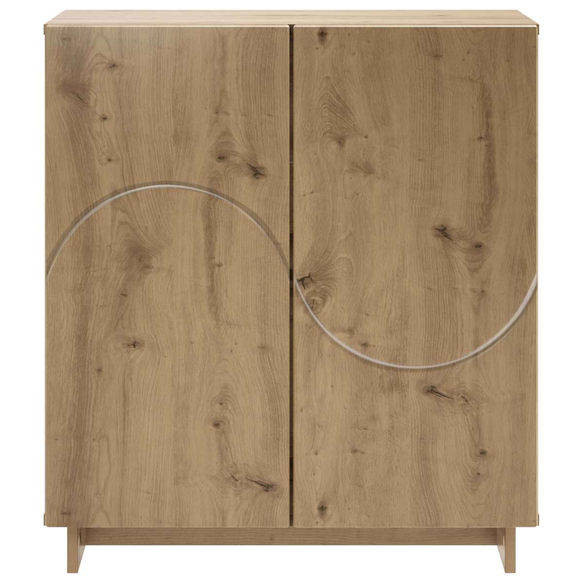 Skænk 67 x 34,5 x 75 cm Konstrueret træ - Billede 4