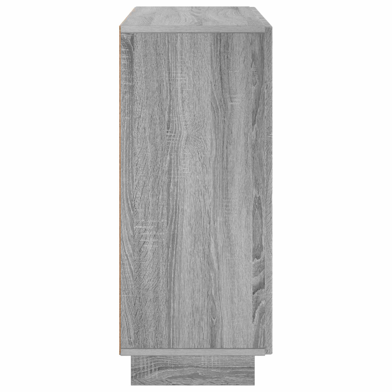 Strani šal Siva Sonoma 85,5 x 31 x 75 cm Inženirski les