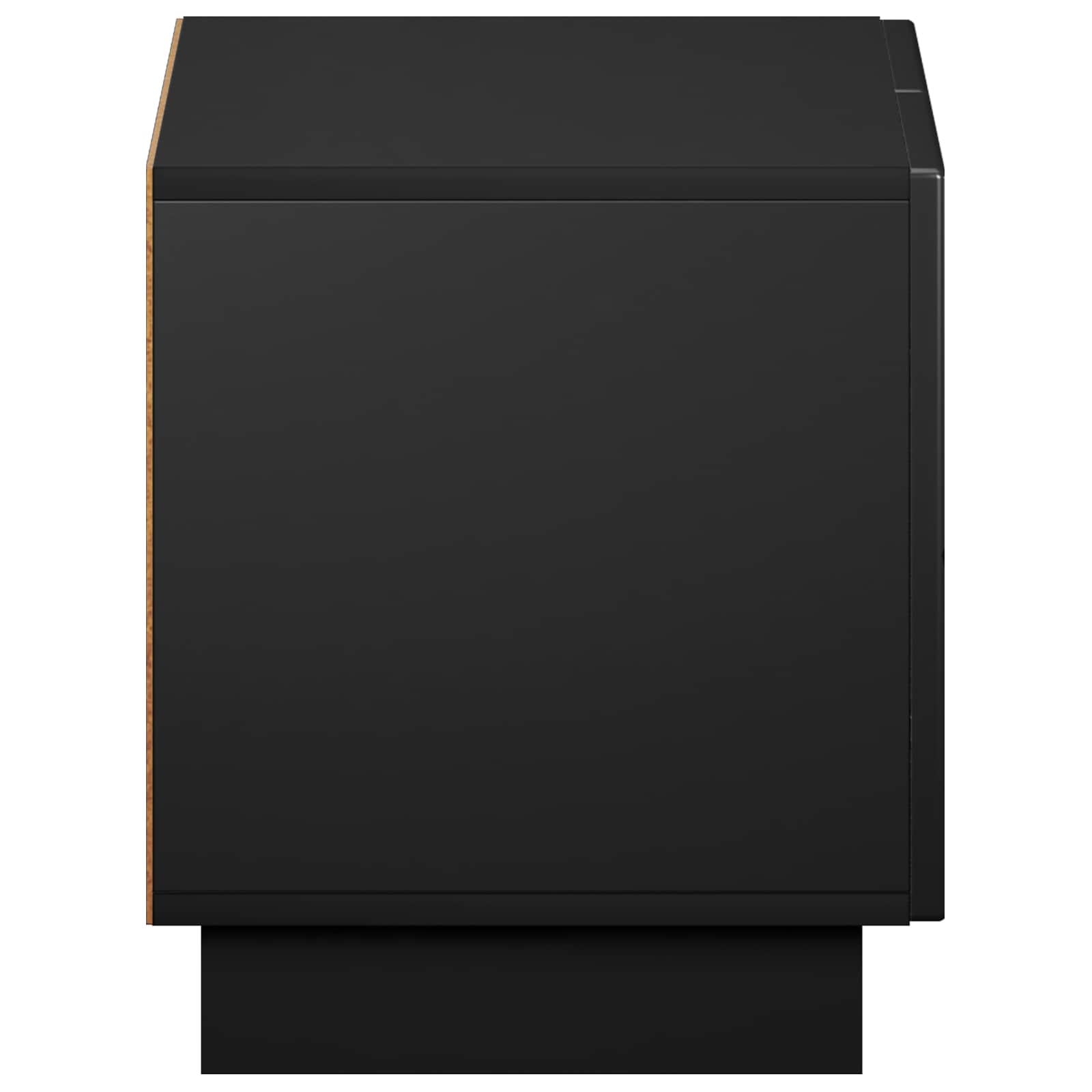 TV stojalo 60 x 34.5 x 40 cm Črna Konstruiran les