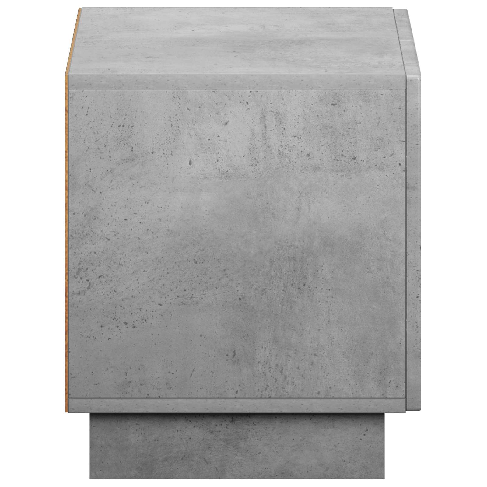 TV stojalo 60 x 34.5 x 40 cm Betonsko siva Konstruiran les