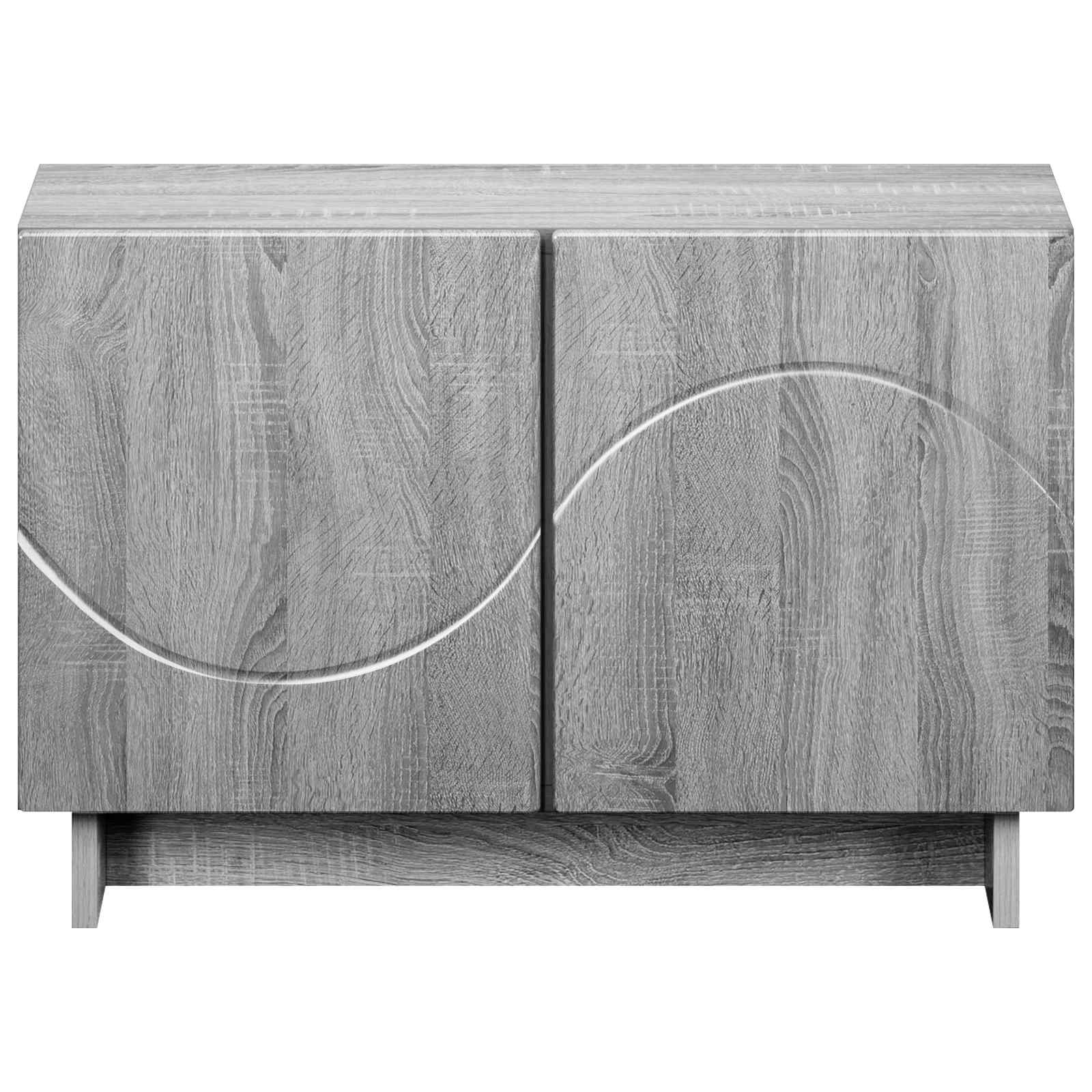 TV stojalo 60 x 34.5 x 40 cm Siva Sonoma Konstruiran les