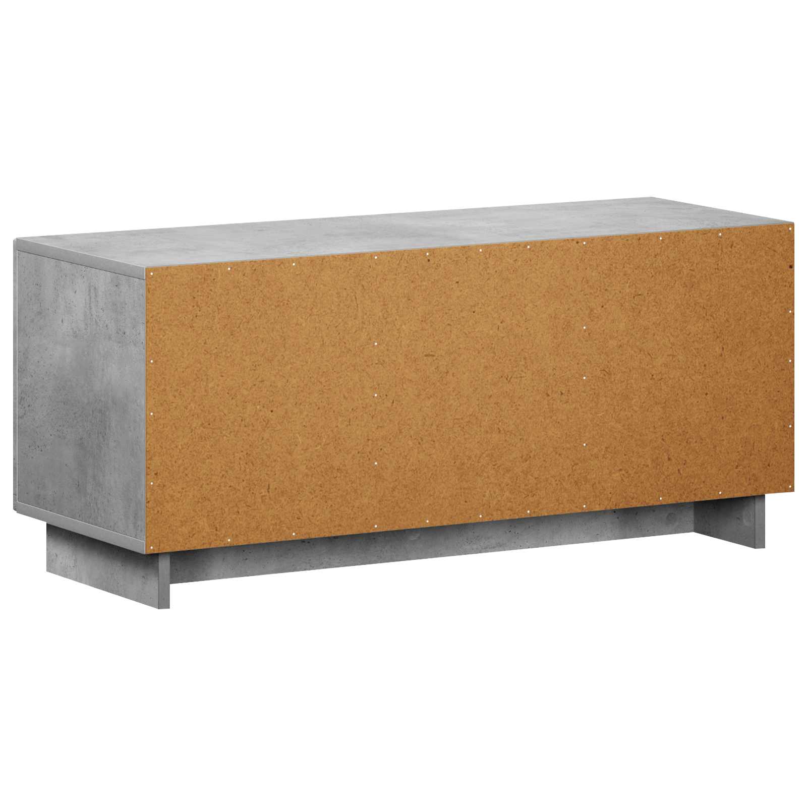 ТВ стойка 90 x 34.5 x 40 cm Бетонно сиво Инженерна дървесина — изображение 4