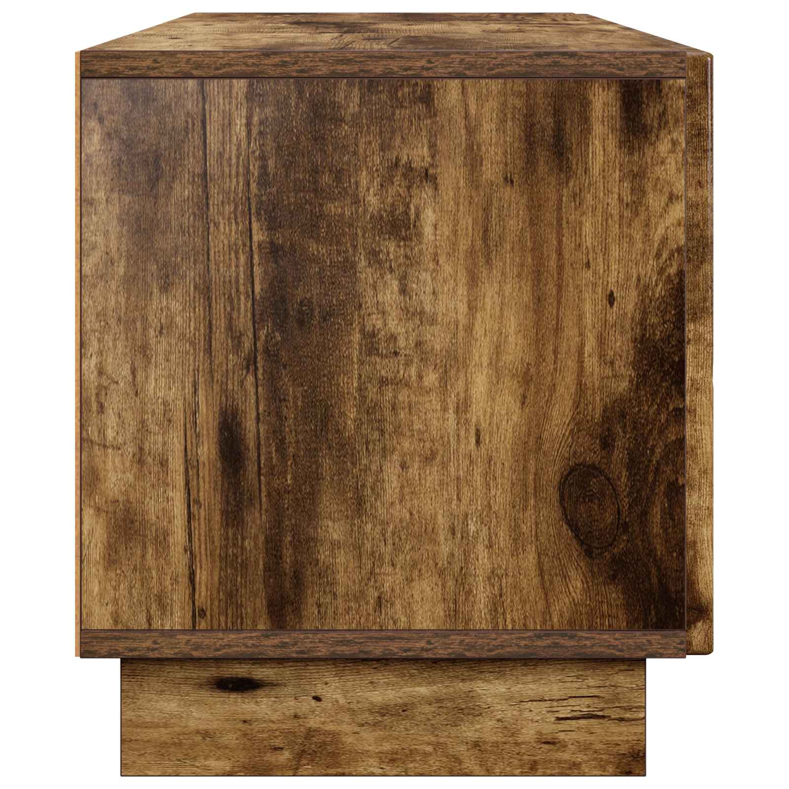 TV stojalo 140 x 34,5 x 40 cm Dimljen hrast Konstruiran les