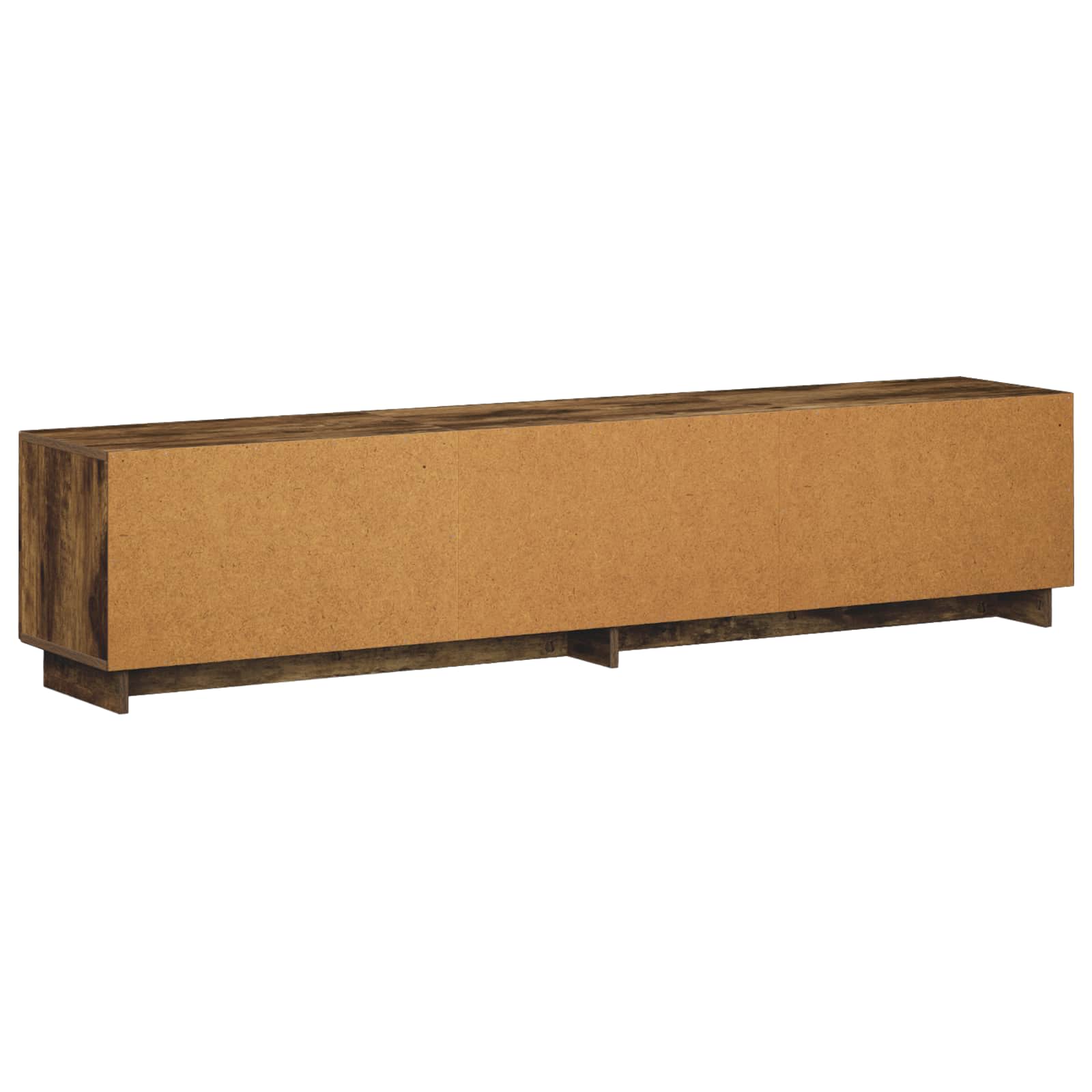ТВ стойка 179.5 x 34.5 x 40 cm Опушен дъб Инженерна дървесина — изображение 4