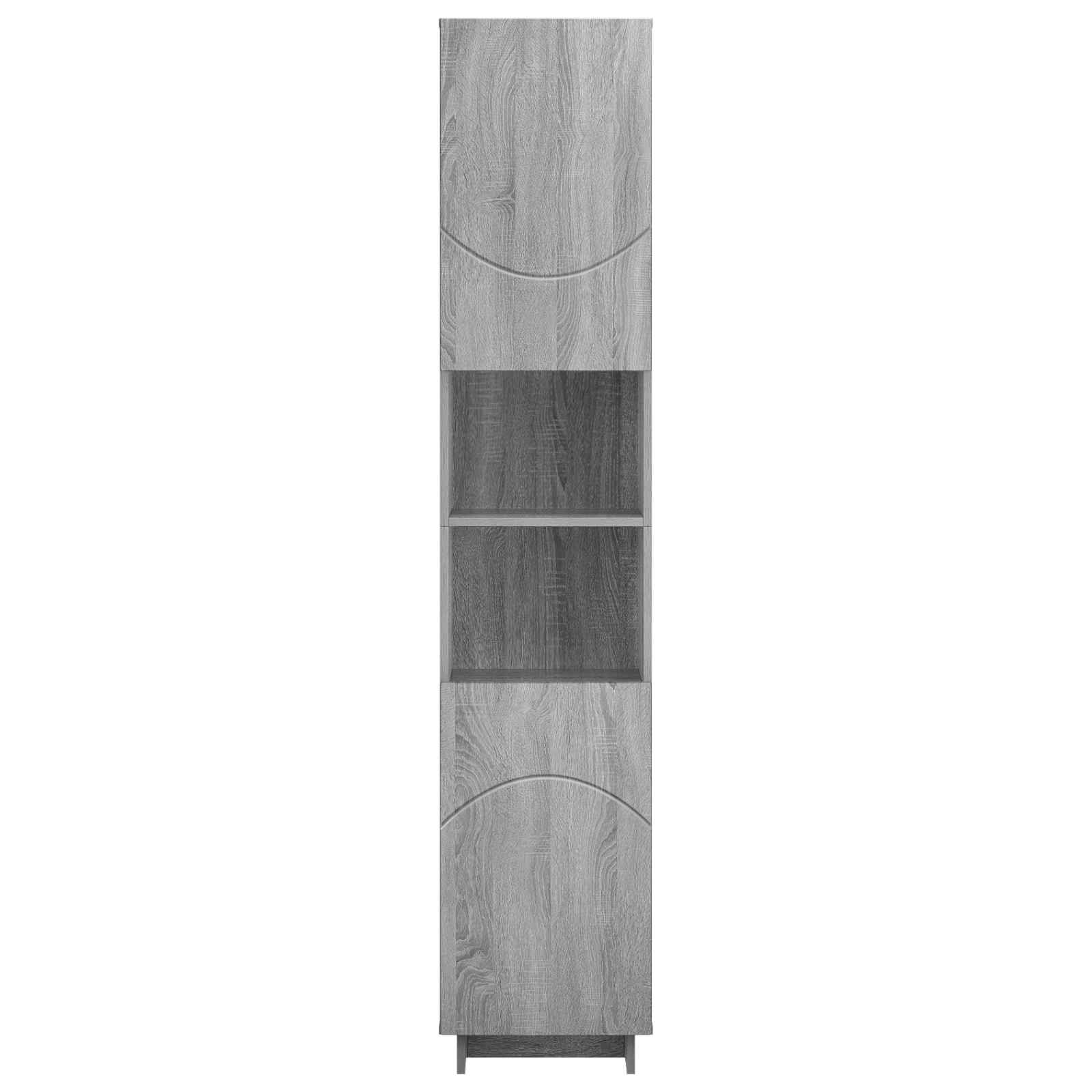 Kopalniška omarica Siva Sonoma 36,5 x 38 x 180 cm
