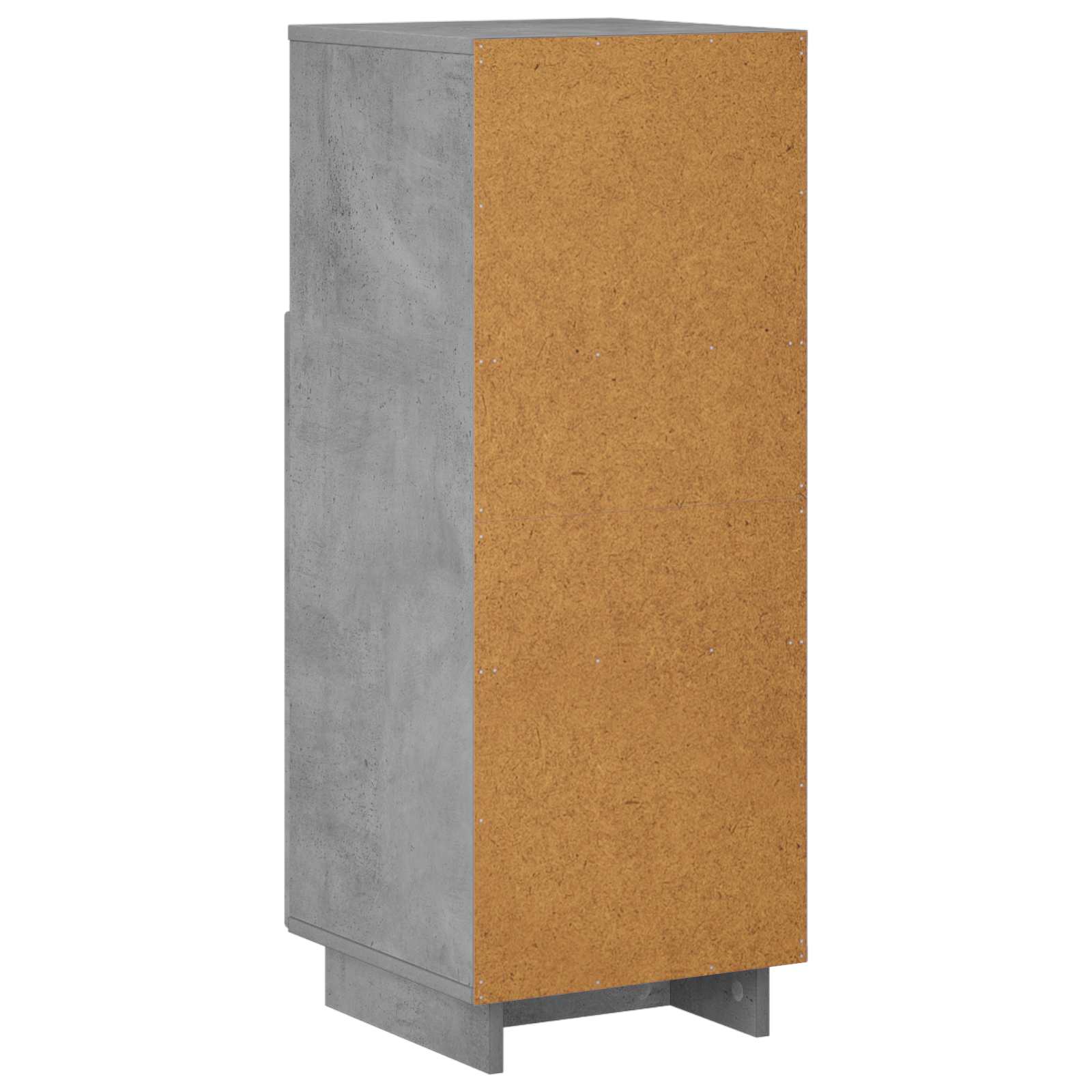 Шкаф за баня Бетонно сиво 36.5 x 38 x 95 см Инженерна дървесина — изображение 4