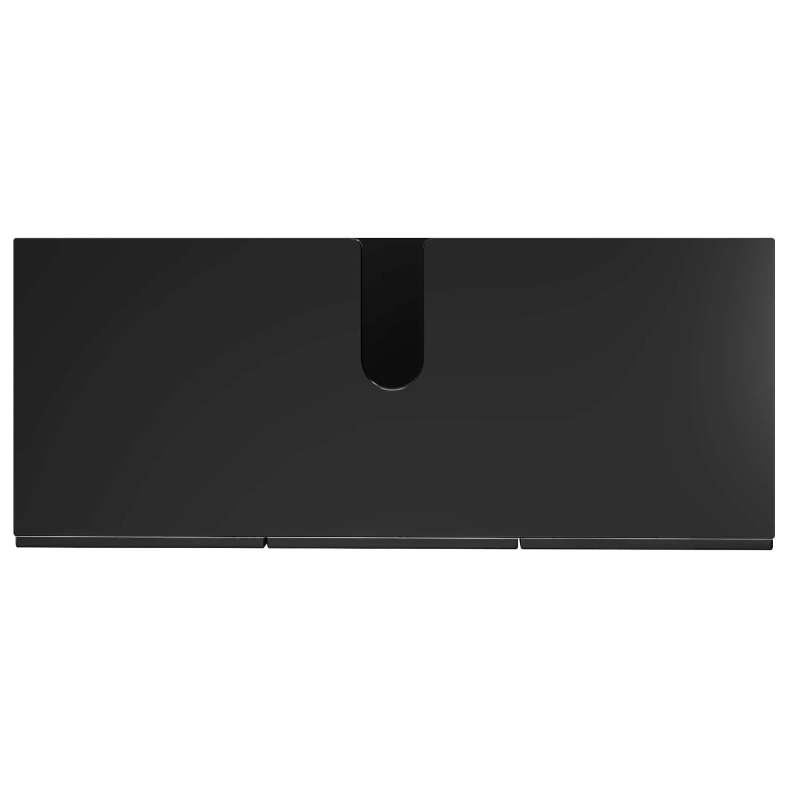 Kopalniška omarica Črna 101 x 41 x 58 cm Konstruiran les