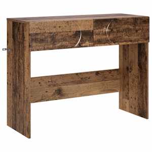 vidaXL Konsoollaud Vana puit 96,5 x 38 x 75 cm Tehispuit