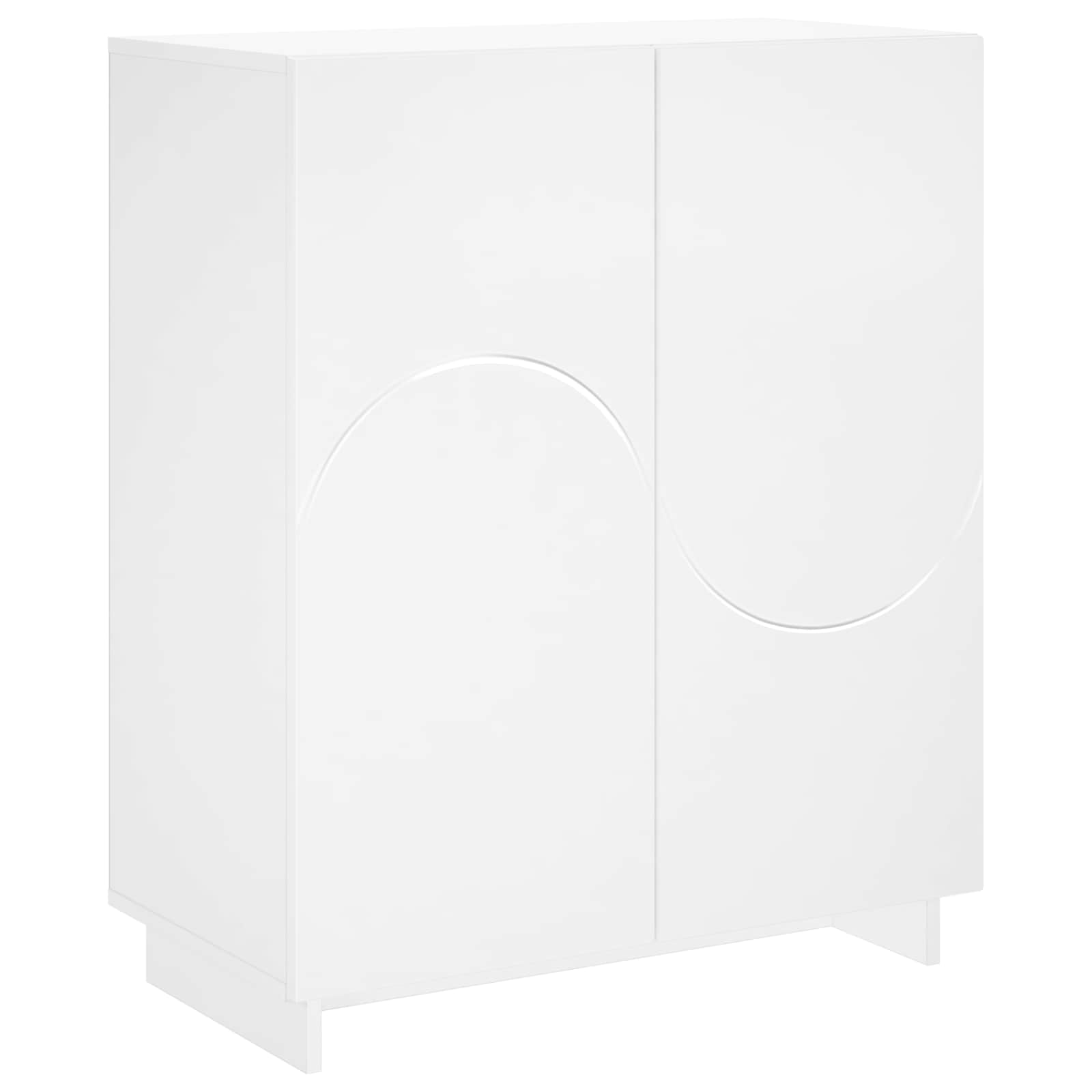 Schoenenkast 73 x 38 x 87,5 cm Bewerkt hout Wit image 2